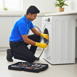 Washing machine installation